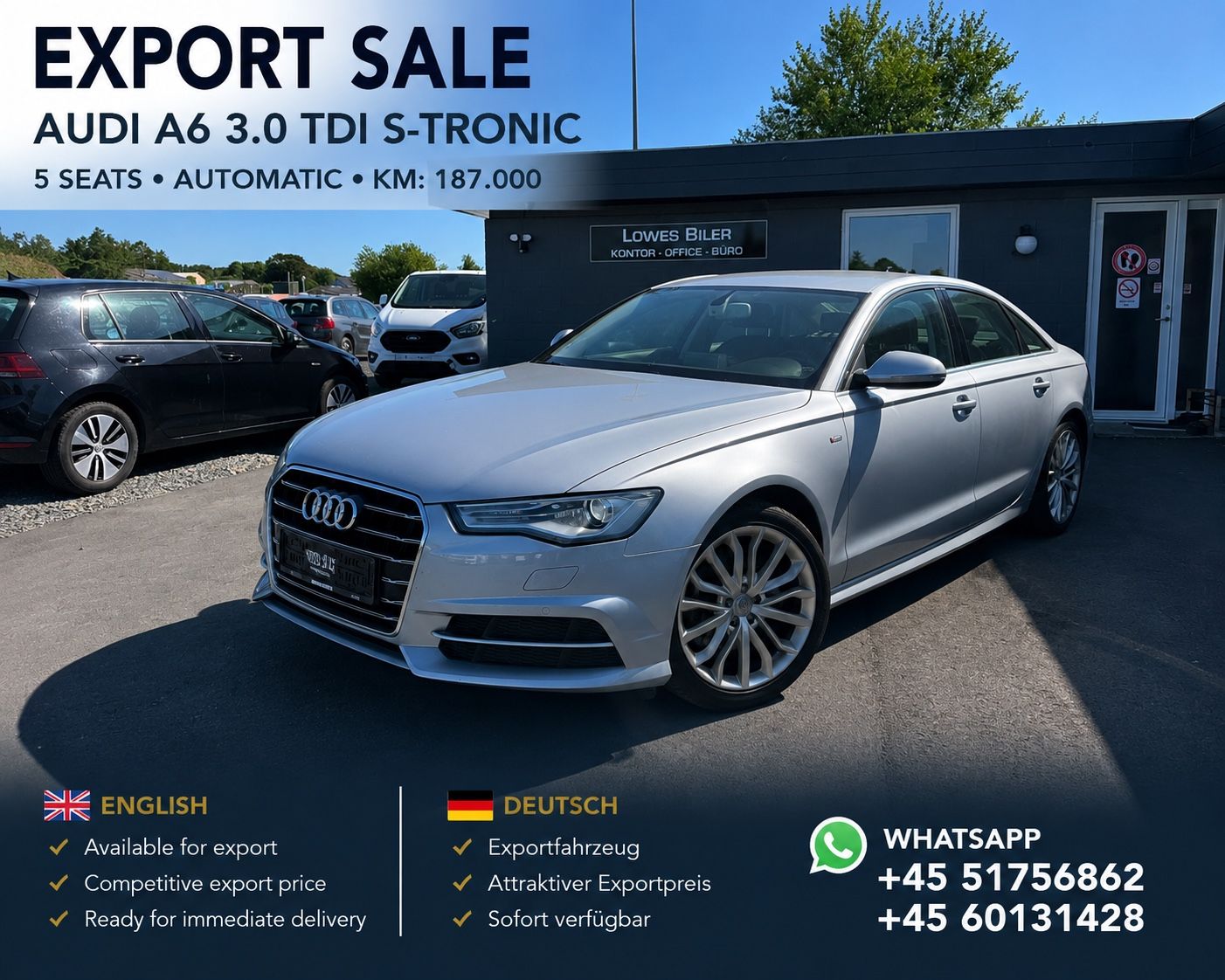 AUDI A6 Lim. 3.0 TDI S-Tronic