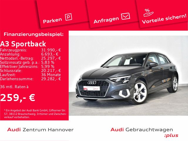 Audi A3 Sportback 35 TDI Advanced Kamera LED Navi vir