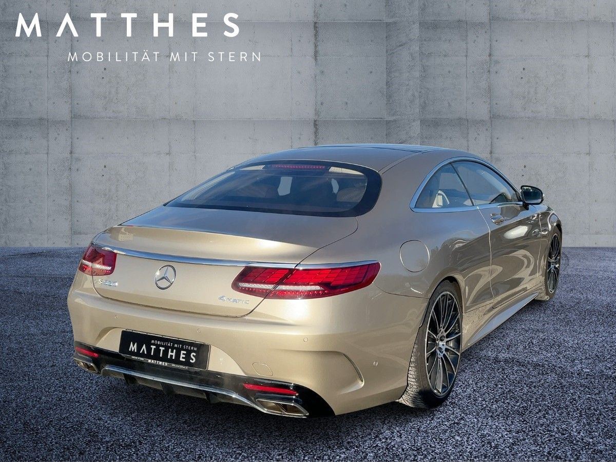 Fahrzeugabbildung Mercedes-Benz S 560 4M Coupe AMG-Unikat-einzigartige Farbkombi