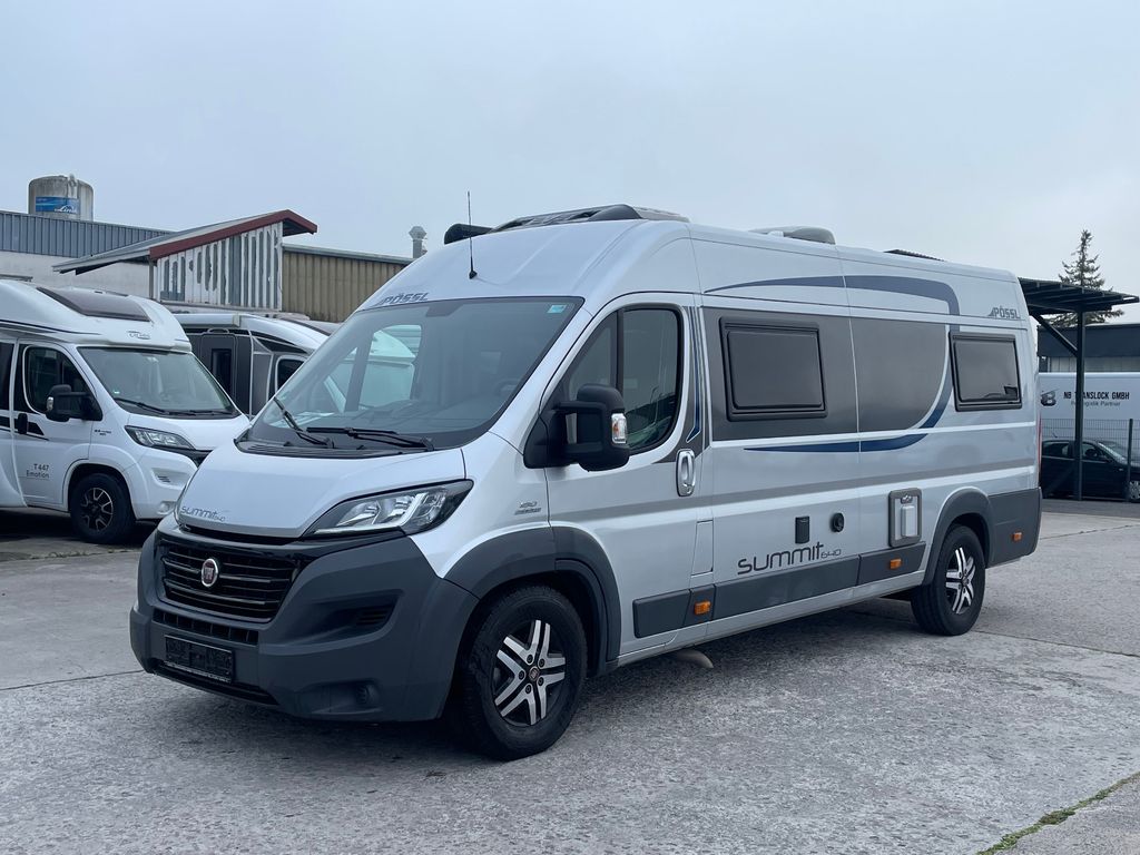 POESSL Summit 640 mit 3.0 cdi Automatik-Sat-AHK-1.Hand