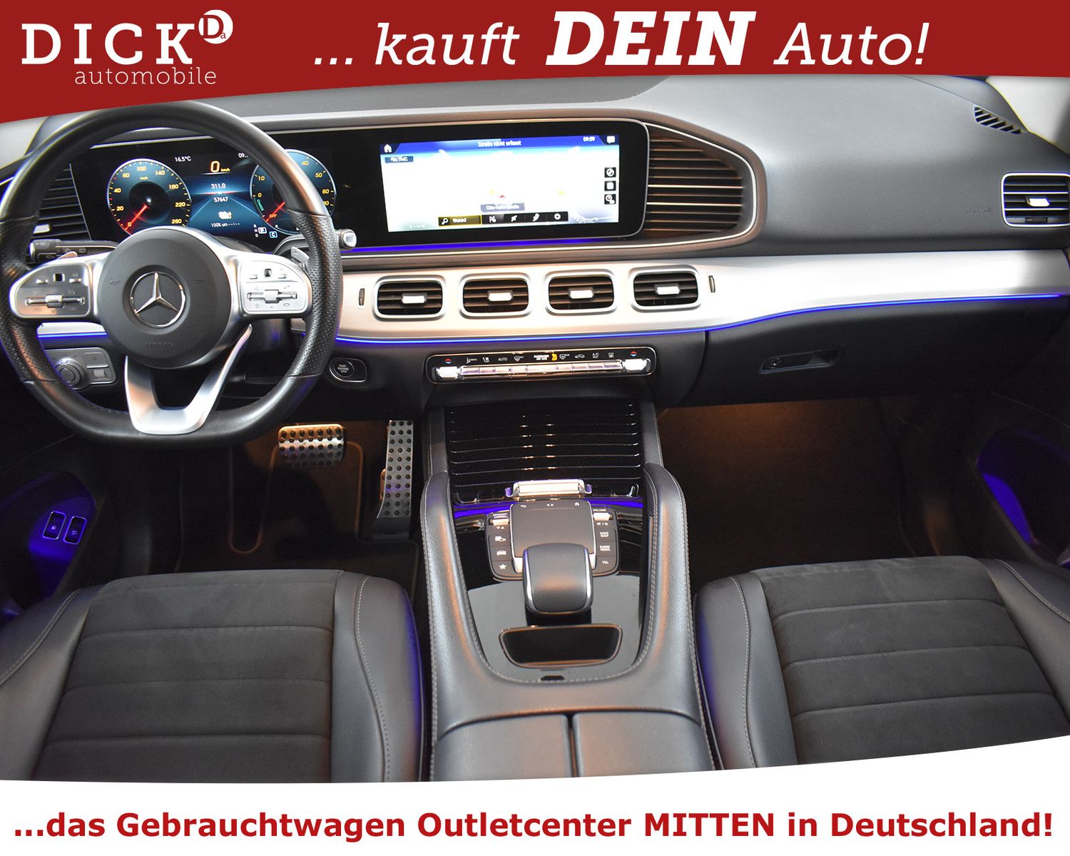 MERCEDES-BENZ GLE 350e 4M AMG Line STNDHZ+KAMER+WIDESC+LED+19" - Image 8