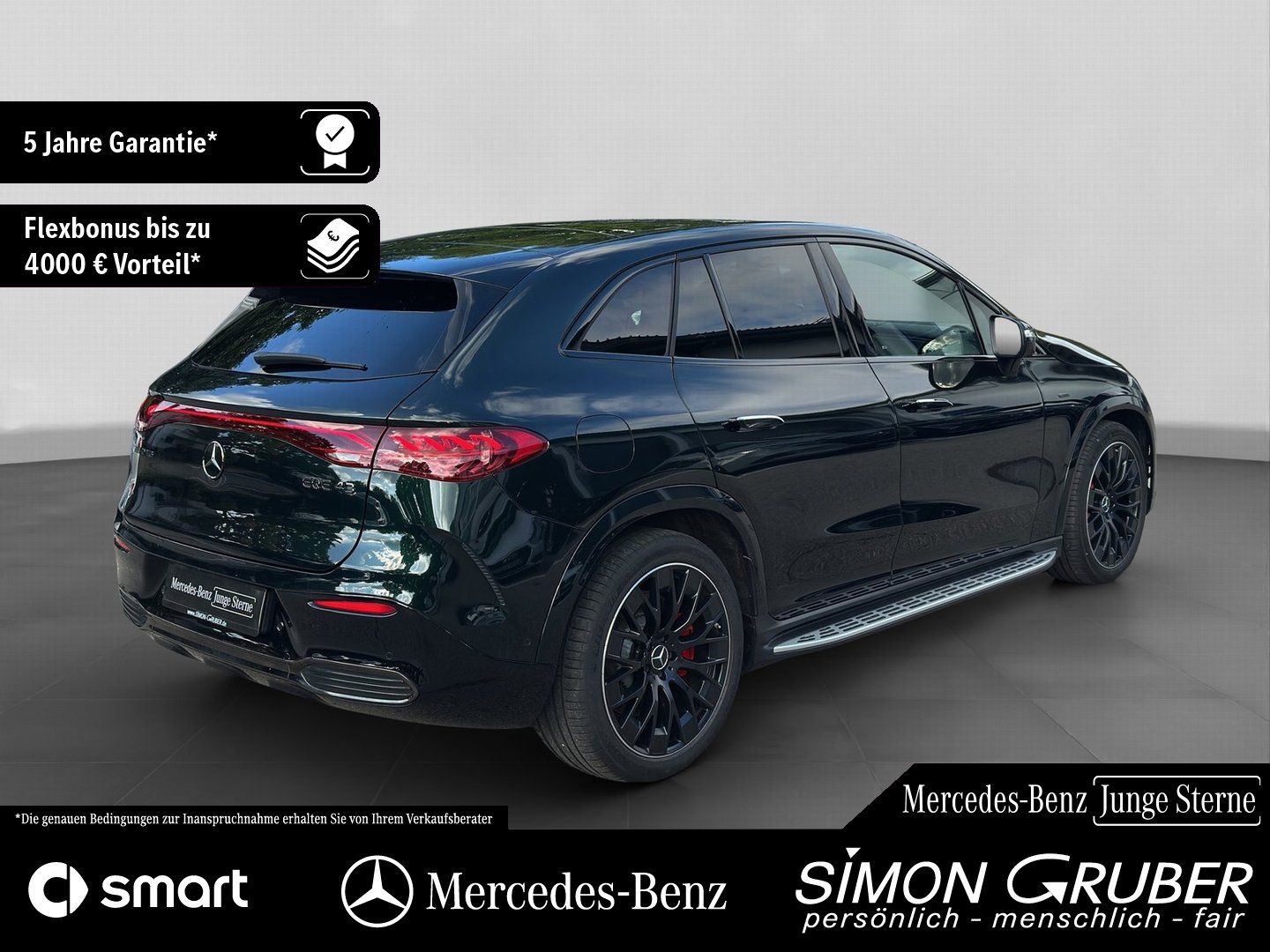 Fahrzeugabbildung Mercedes-Benz EQE 43 4M SUV AMG Night I+II HUD Hyper AHK