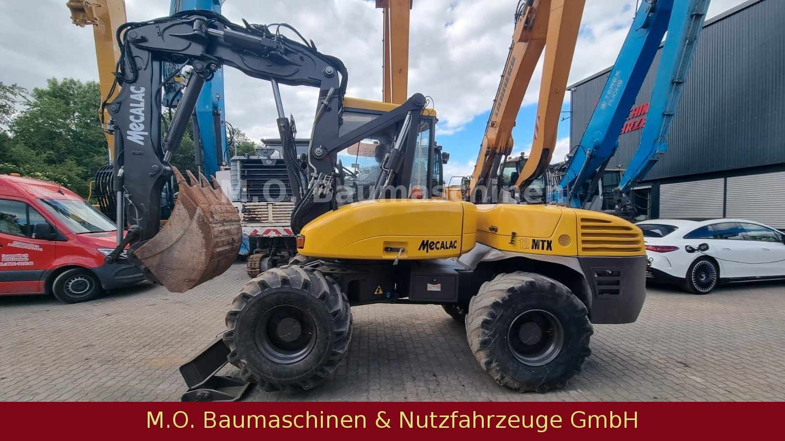 Fahrzeugabbildung MECALAC 12 MTX / ZSA /VSA / Knickarm /5Löffel/Gabel