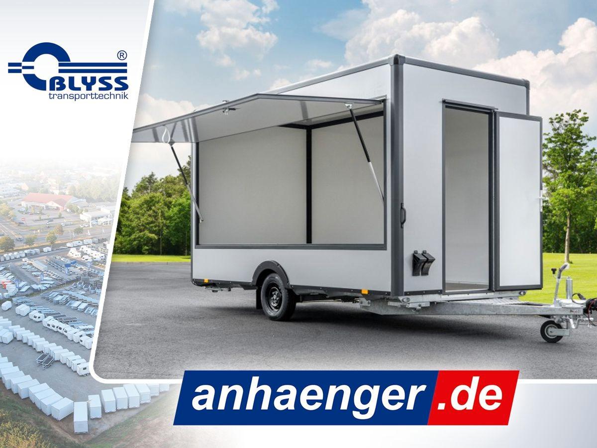 Blyss Verkaufsanhänger 420x200x230cm 1800kg zGG