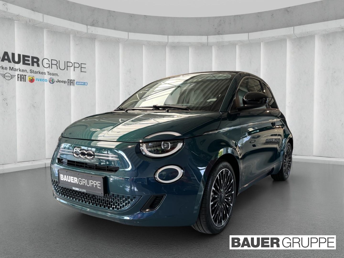 Fiat 500 1.0 Hybrid FireFly 48 kW La Prima Navi Leder