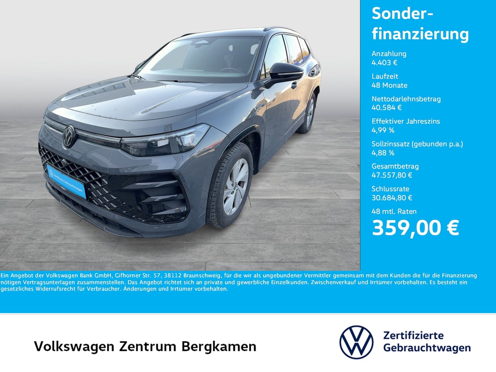 Volkswagen Tayron 2.0 R-LINE BLACKSTYLE 4X4 AHK 360CAM LM20 foto 1