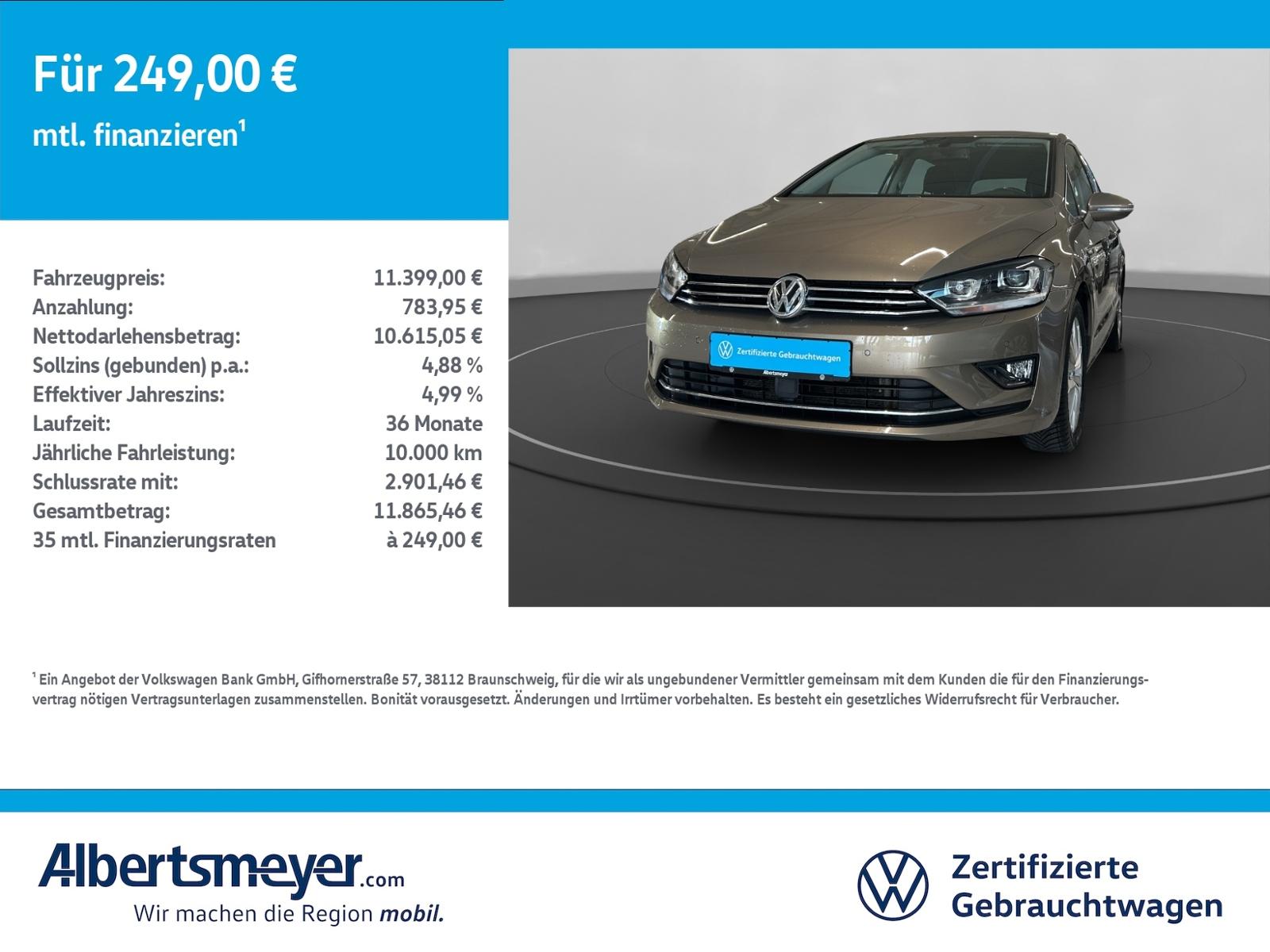 Volkswagen Golf Sportsvan 1.4 TSI Highline +STANDHEIZUNG+LM