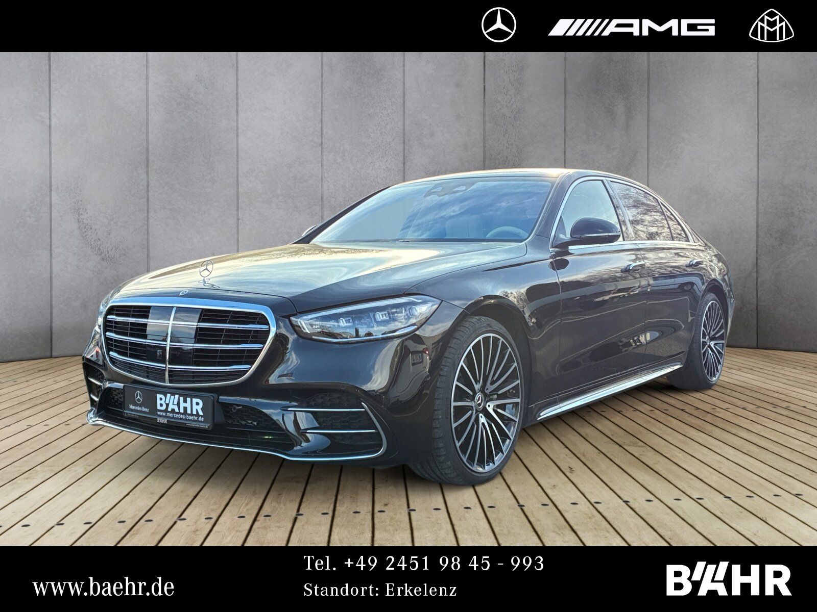 MERCEDES-BENZ S 580 4M lang AMG/Chauffeur/Burmester3D/Pano/360