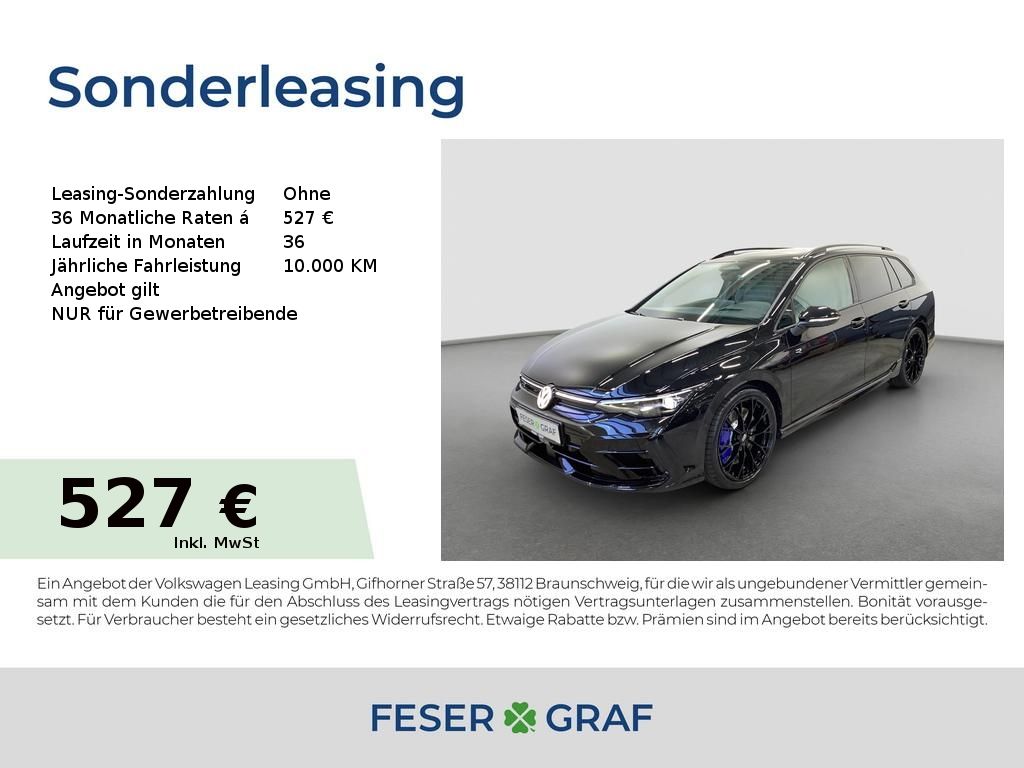 Abbildung Leasingangebot Volkswagen Golf Variant R TSI 4MOTION H/K DCC Matrix