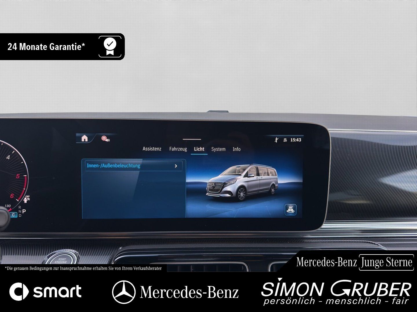 Fahrzeugabbildung Mercedes-Benz V 220 d lang 2*Klima 2*STür Tisch 7Sitze AHK 2.5