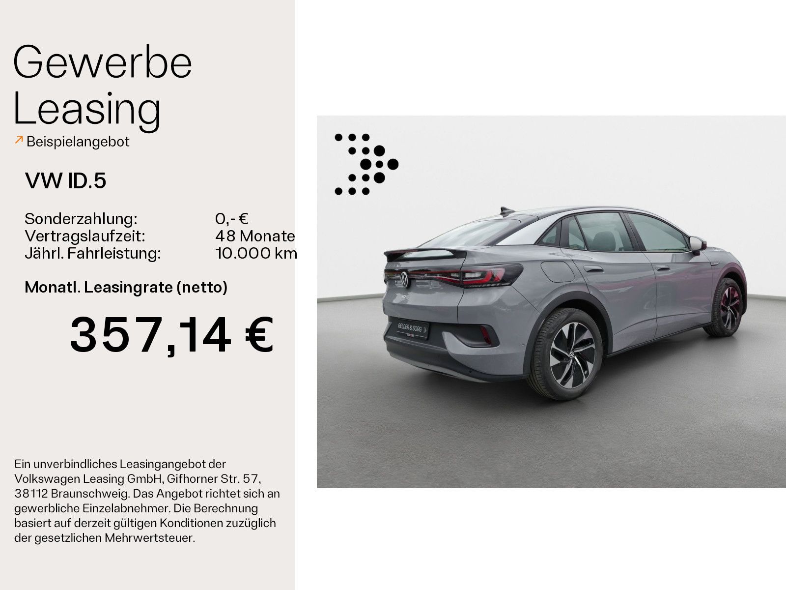 Volkswagen ID.5 Pro Performance 526 km/WLTP*LED*AHK*RFK*ACC imagem 2