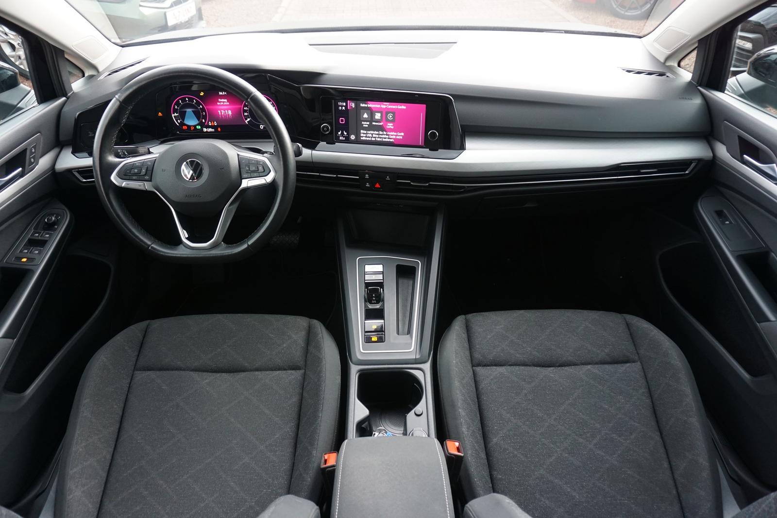 Volkswagen Golf VIII Life eTSI DSG LED Virtual Cockpit, миниатюра 8