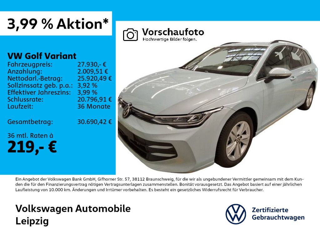 Golf VIII Variant 1.5 TSI Goal *AHK*ACC*LED*APP