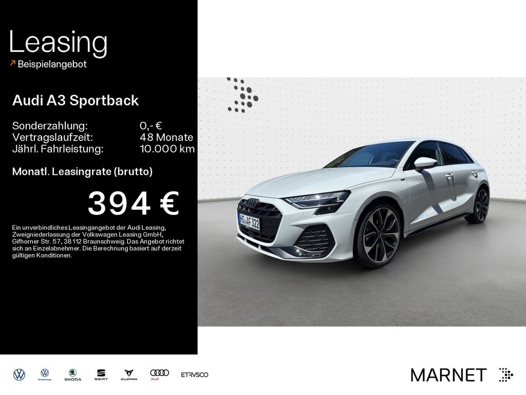 A3 Sportback S line 35 TFSI 110(150) kW(PS) S tr