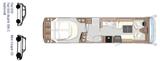 Concorde Liner 1095 GI *NEUES CHASSIS: ABSTANDS-REGEL  - Concorde Integrierter