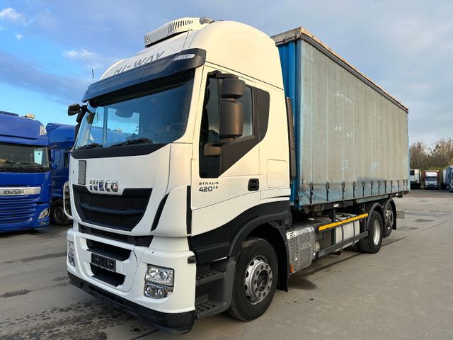 Iveco 420 Stralis 6x2 P+P 2xTank Retarder Dachklima