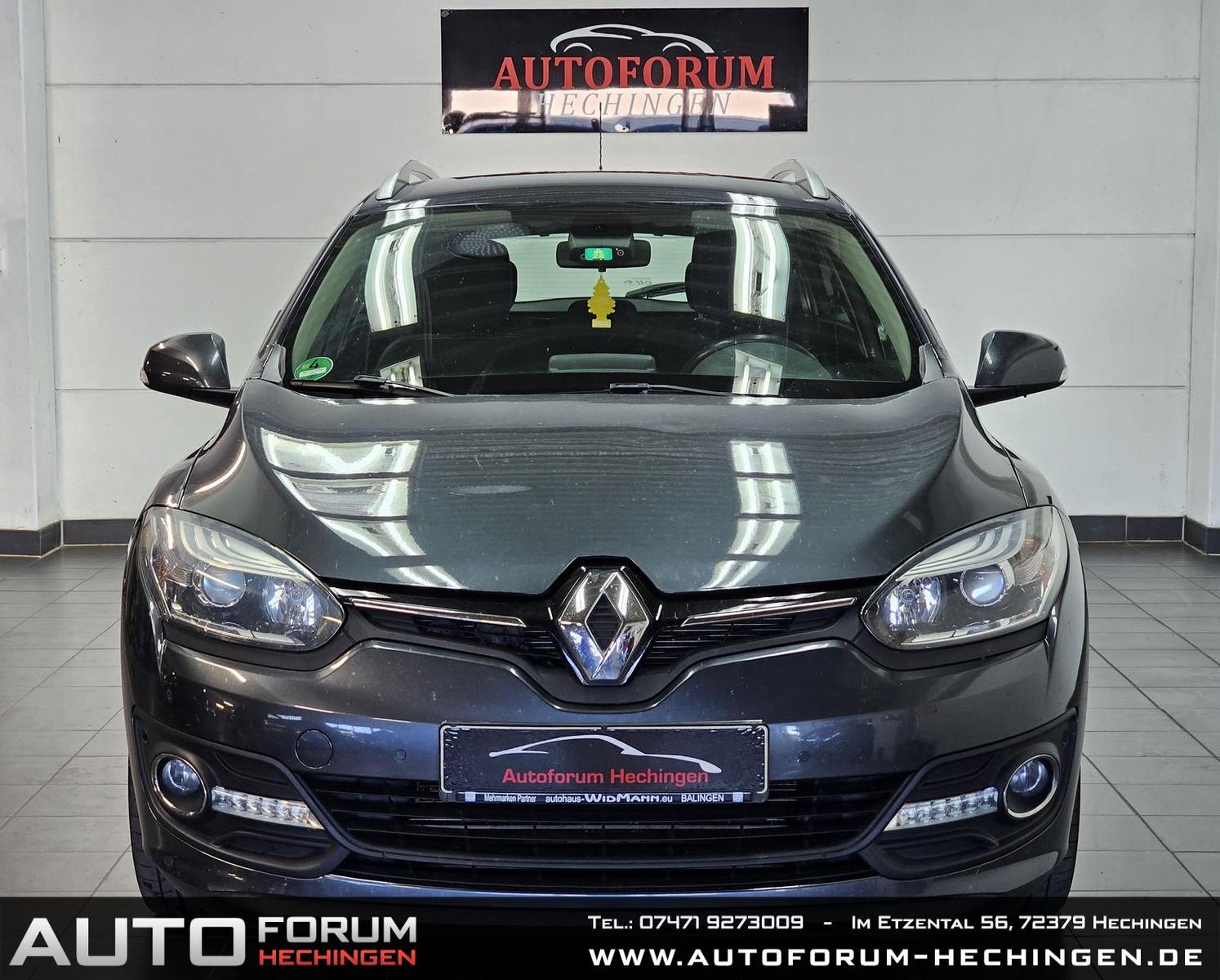 Renault Megane 2014 — вигляд ззаду