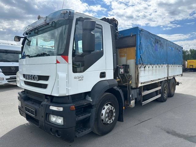 Iveco 450 *Hiab 111E-2 HIDUO*Schalt*Retarder*Klima*EEV