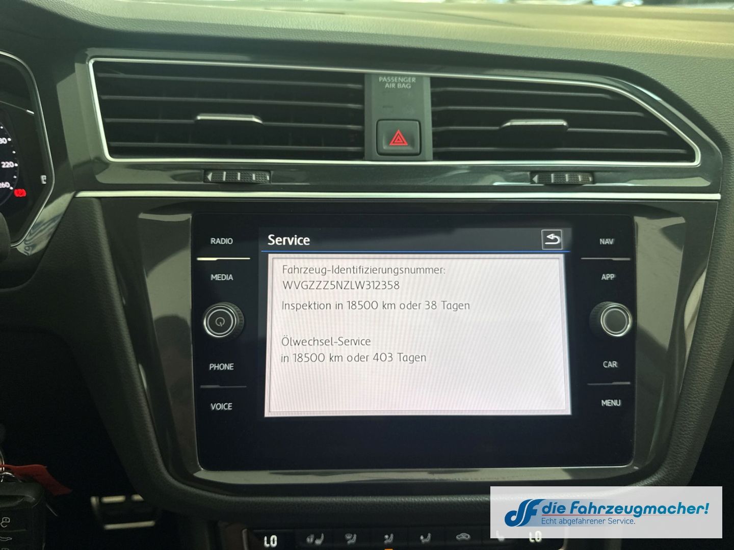 Fahrzeugabbildung Volkswagen Tiguan IQ.DRIVE Start-Stopp 4Motion StandHZG El