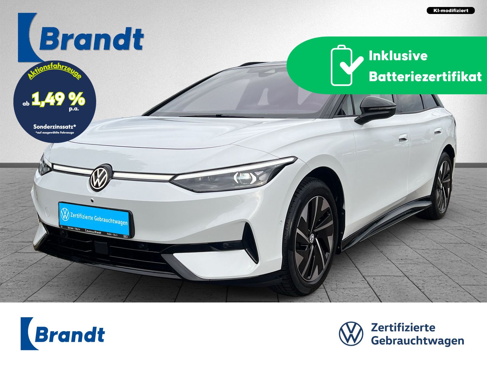 Volkswagen ID.7 Tourer Pro 82kWh WÄRMEPUMPE MATRIX HUD ACC foto 1