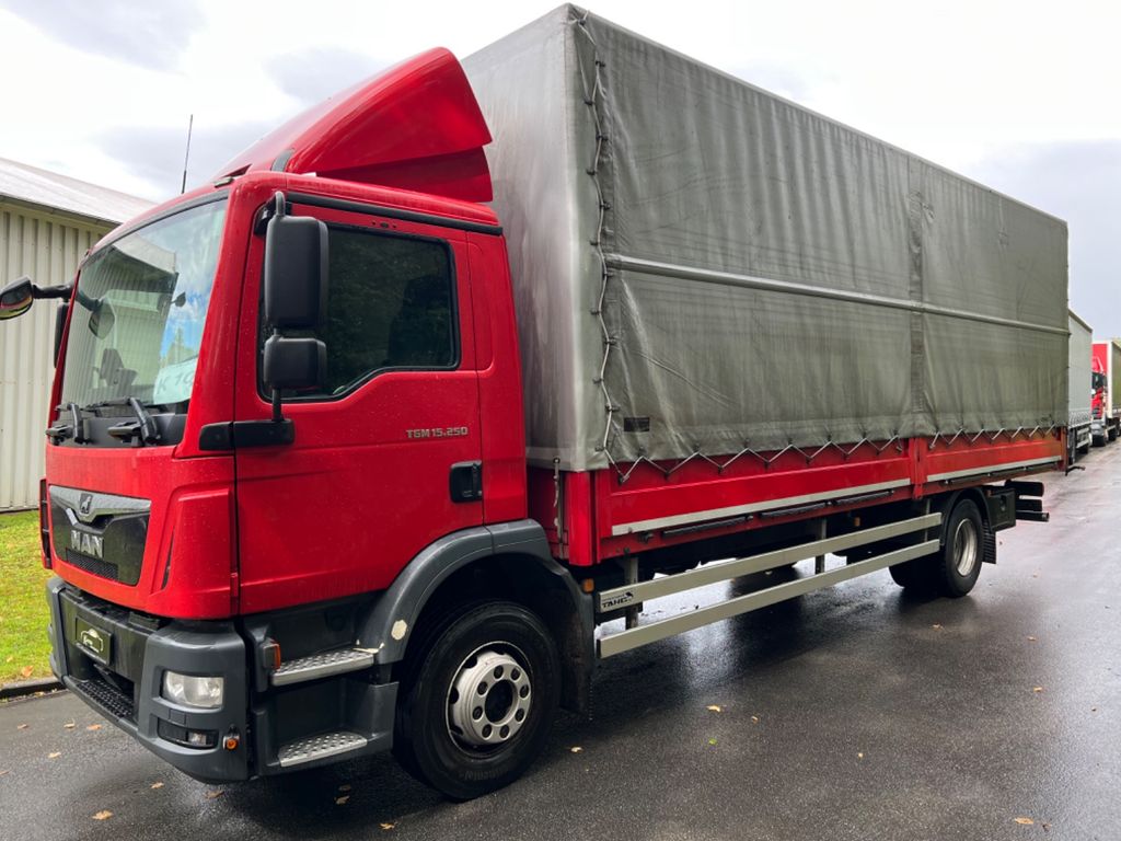 MAN MAN TGM 15.250 Pritsche + plane AHK Klima