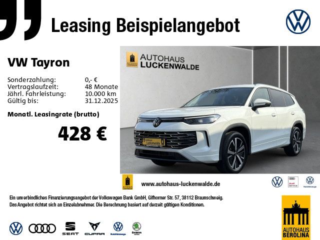 Volkswagen Tayron 1.5 eTSI Elegance DSG *7-Sitzer*IQ.DRIVE*