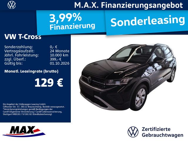 Volkswagen T-Cross 1.0 TSI LIFE LED+KAMERA+PDC+DCP+ACC