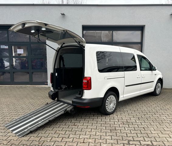 Volkswagen Caddy Maxi Behindertengerecht Rollstuhlrampe  5+