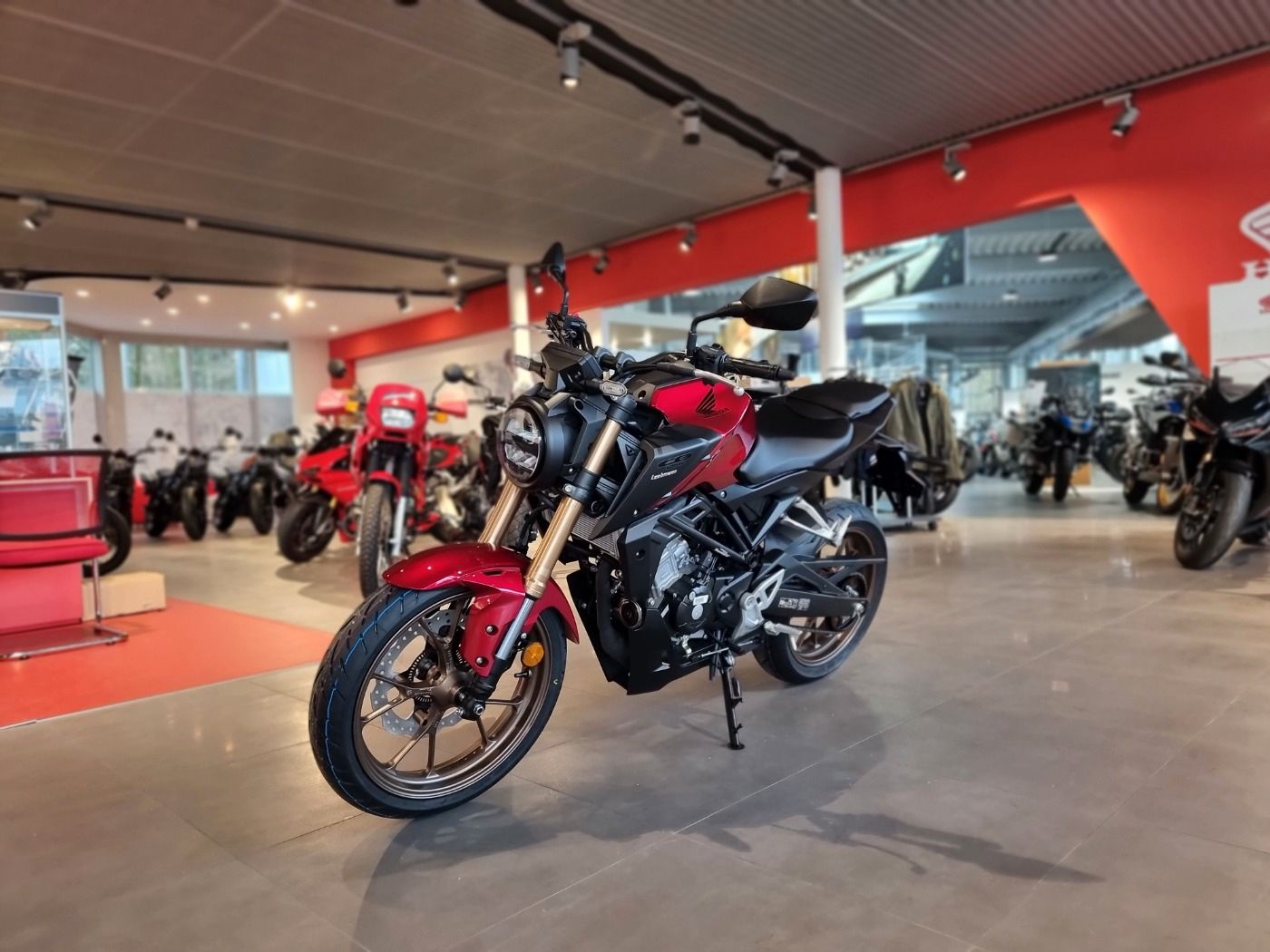 Fahrzeugabbildung Honda CB 125 R 2024 mehr Farben auf Anfrage