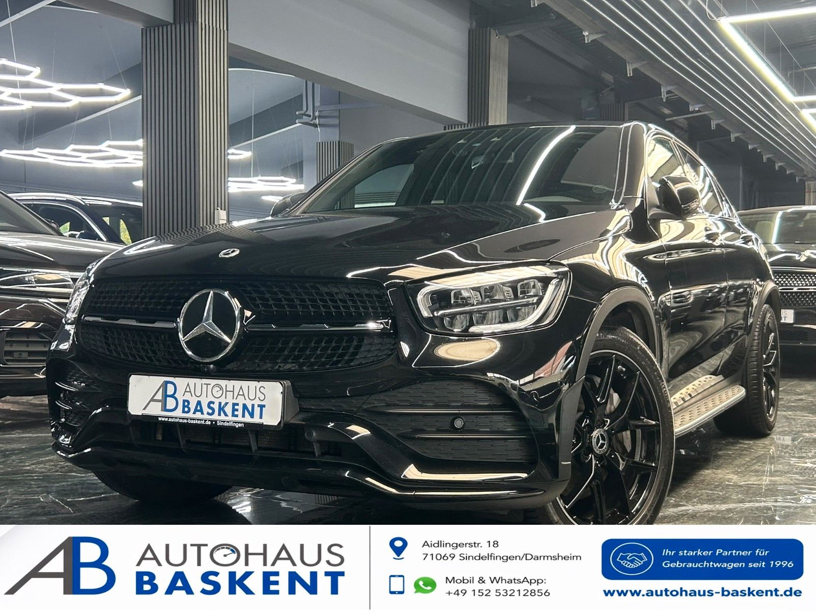 Mercedes-Benz GLC 200 COUPE 4M AMG LINE KAMERA LEDER GLASDACH foto 1