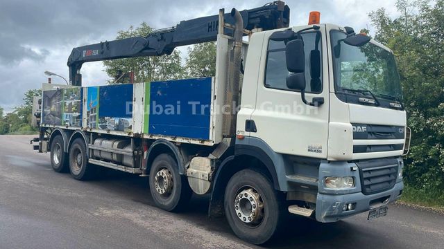 DAF 85CF.410 mit HIAB 255K Kran