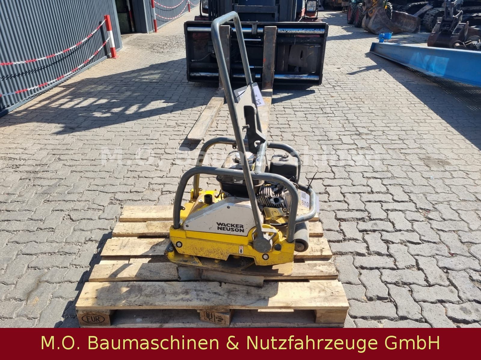 Fahrzeugabbildung Wacker WP 1550 H/ Rüttelplatte
