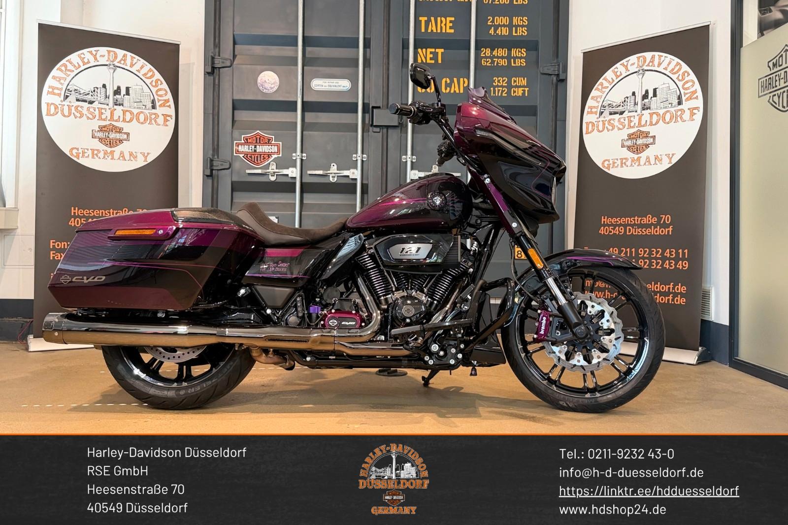 Harley-Davidson FLHXSE Street Glide CVO*121*1.Hand*Ape*683Km!