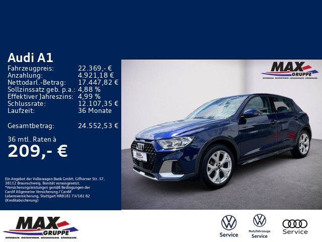A1 30 TFSI allstreet S tronic VCP+KAMERA+DAB+ACC