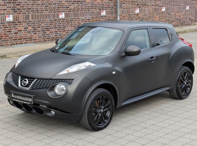 Nissan JUKE "PURE BLACK" 1.6 16V TURBO aus 1.HAND