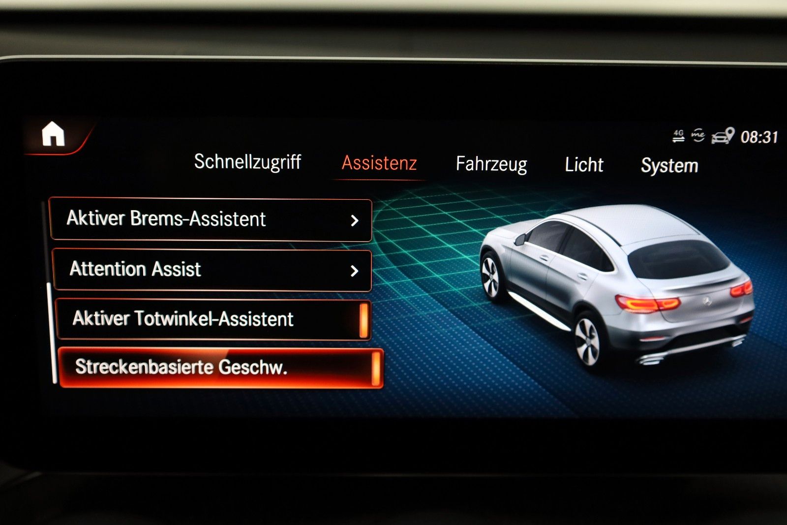 Fahrzeugabbildung Mercedes-Benz GLC 300 de 4M Coupe,Leder,Navi,360Kamera,ACC,SD