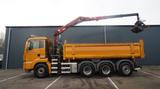 MAN TGS 35-440 8X4 2 SIDE TIPPER WITH HMF Z 1943 CRA - Man TGS 35-440