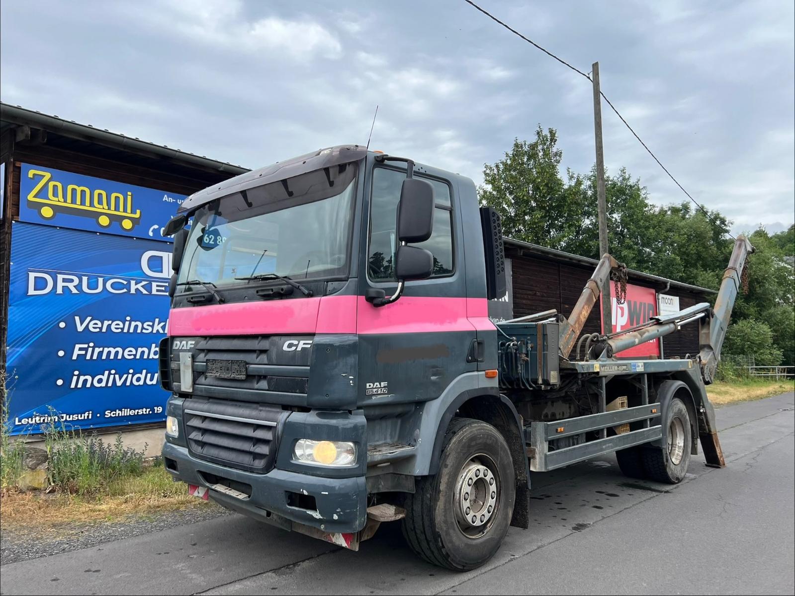 DAF CF85.410T/MEILLER AK12T/RETARDER/SCHALTER/EURO 5