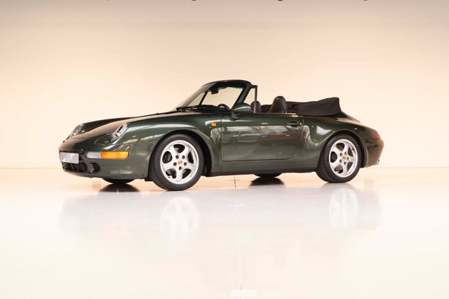 Porsche 993 Carrera Cabrio PTS Oak Green PZ Scheckheft