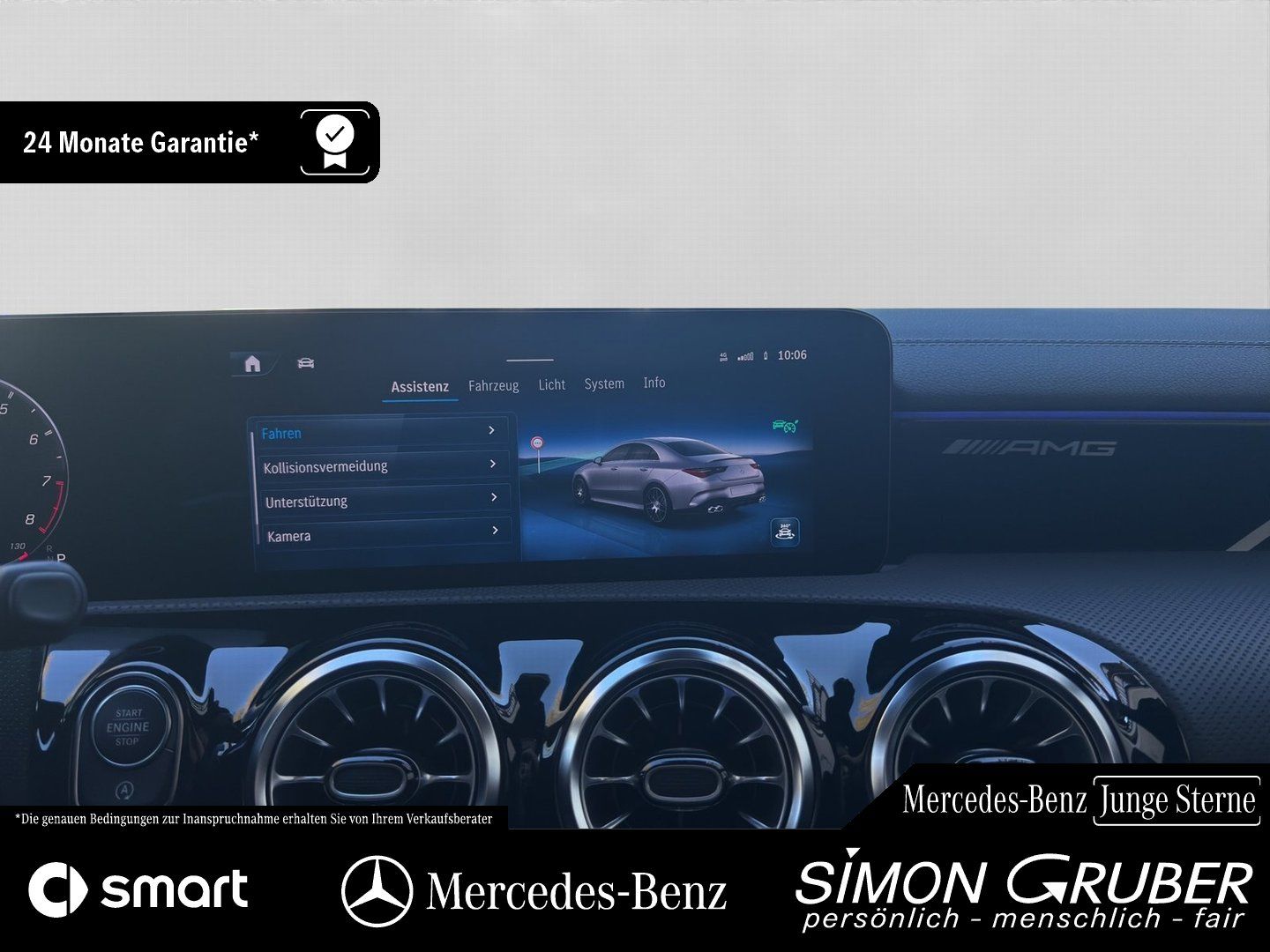 Fahrzeugabbildung Mercedes-Benz CLA 45 S Coupe AMG Night Pano HUD Burm Driver`s