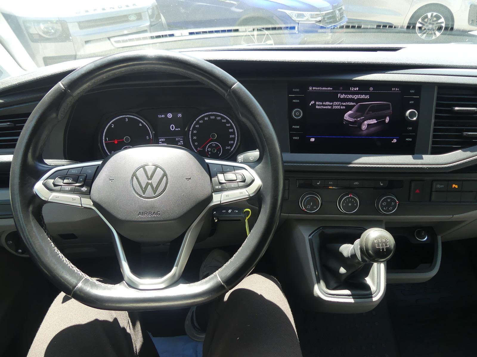 Volkswagen T6 Transporter T6.1 Transporter 2.0 TDI Kasten ACC/LED/NAVI/LAN, миниатюра 12