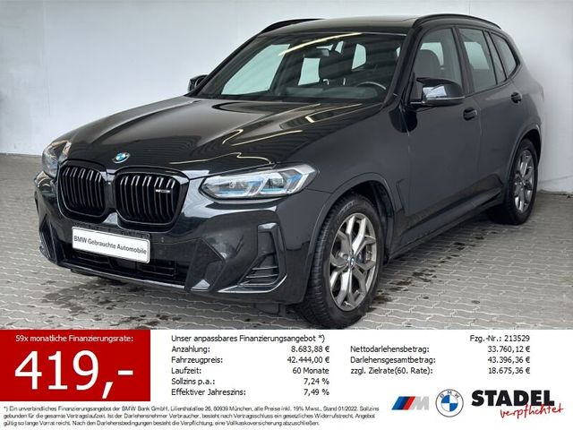 BMW X3 M40d Navi.Laser.Standhz.AHK.ACC.Pano.HuD.H&amp;K