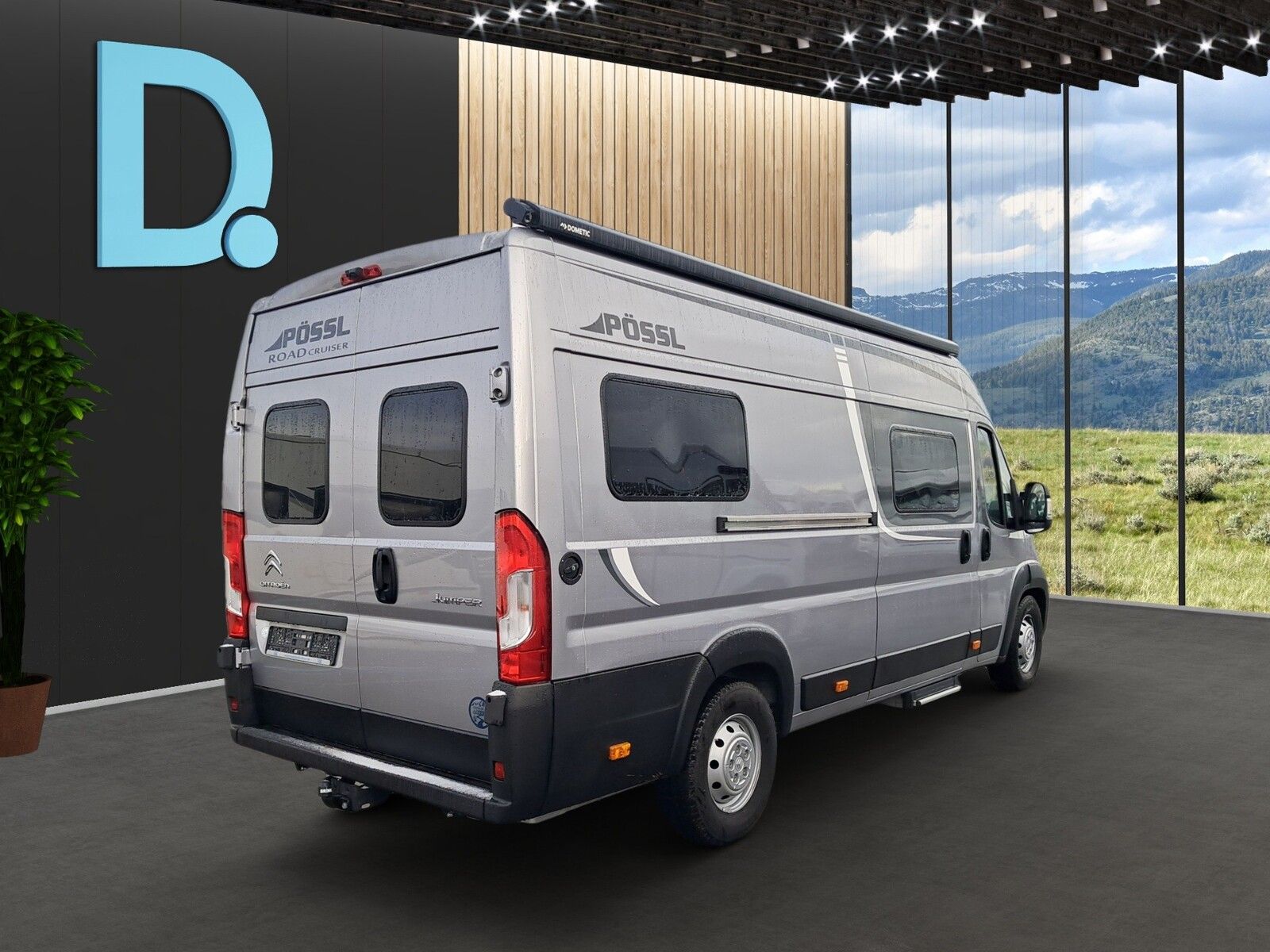 Fahrzeugabbildung Pössl Roadcruiser Citroen 165 PS Mark./AHK/Navi/Solar