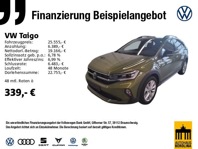 VW Taigo 1.5 TSI MOVE DSG *MATRIX*R-CAM*NAVI*