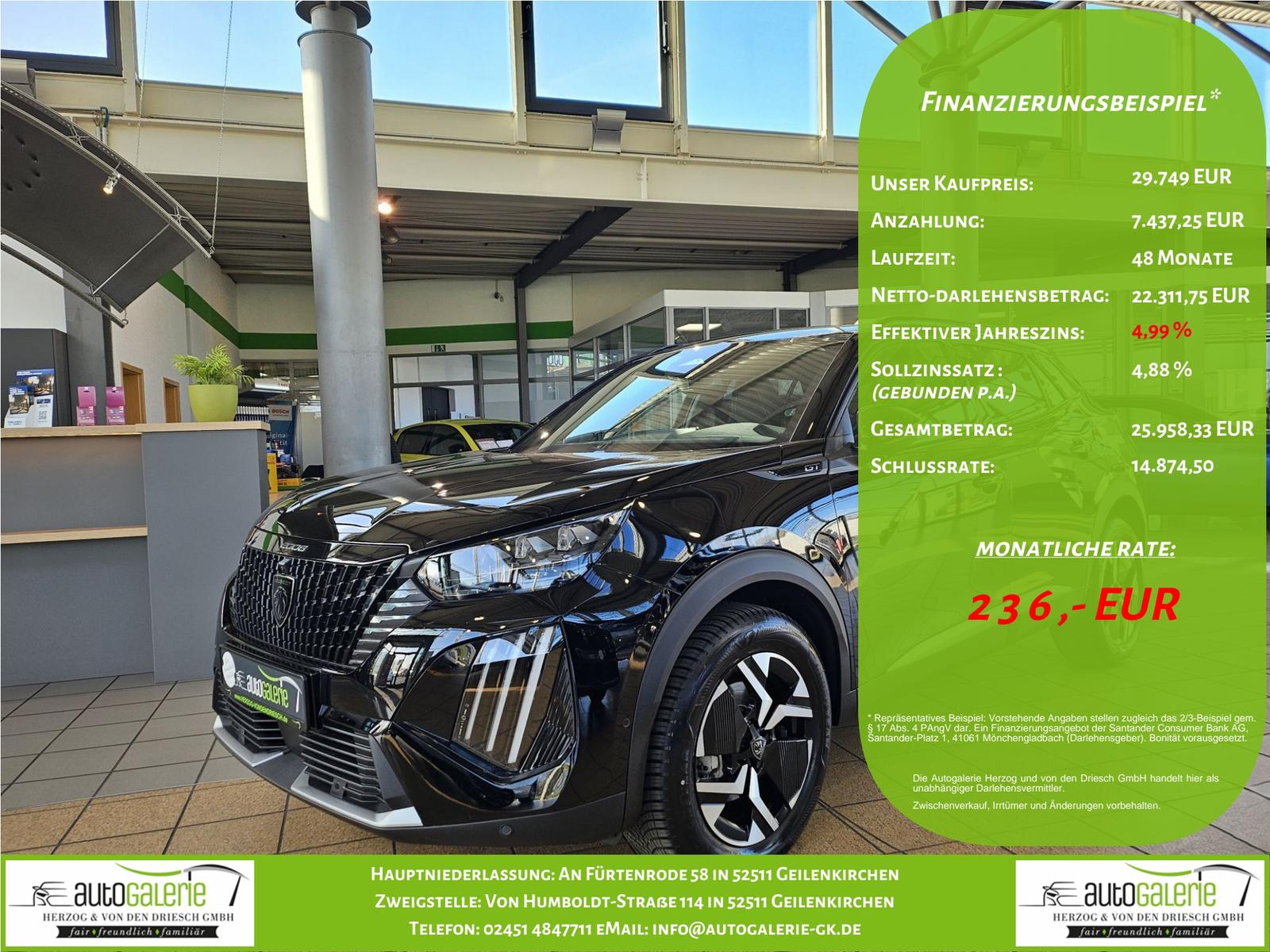 Peugeot 2008 Hybrid 145 e-DSC GT Exclusive