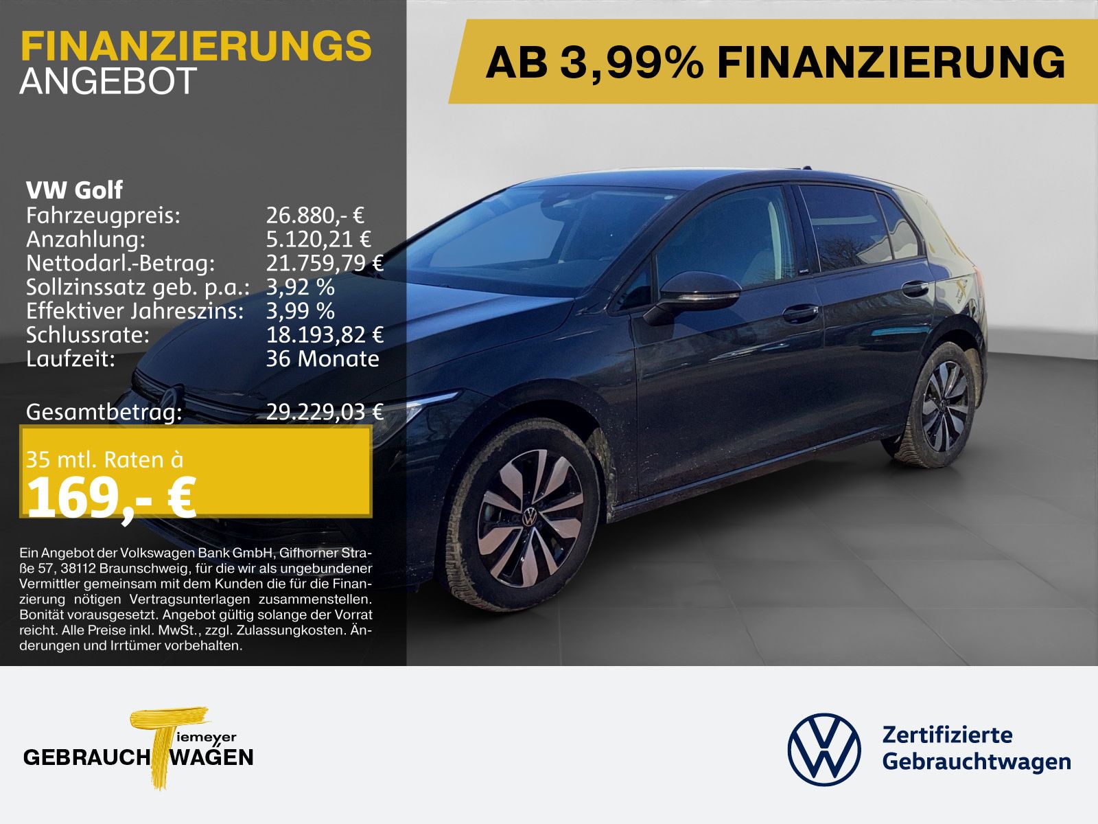 Volkswagen Golf 2.0 TDI DSG MOVE NAVI SITZH PDC+ ALLWETTER
