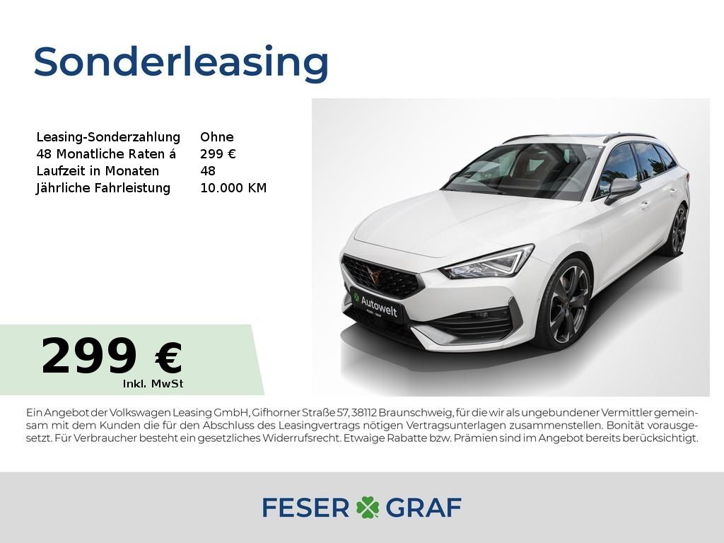 Cupra Leon Sportstourer VZ 2.0 TSI CarPlay Pano RüKa