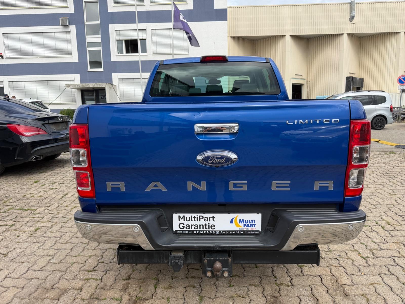 Ford Ranger Limited 3.2 TDCi 200 ch BVA 4x4 / 83 742 km / 1ère main / Cuir / Caméra
