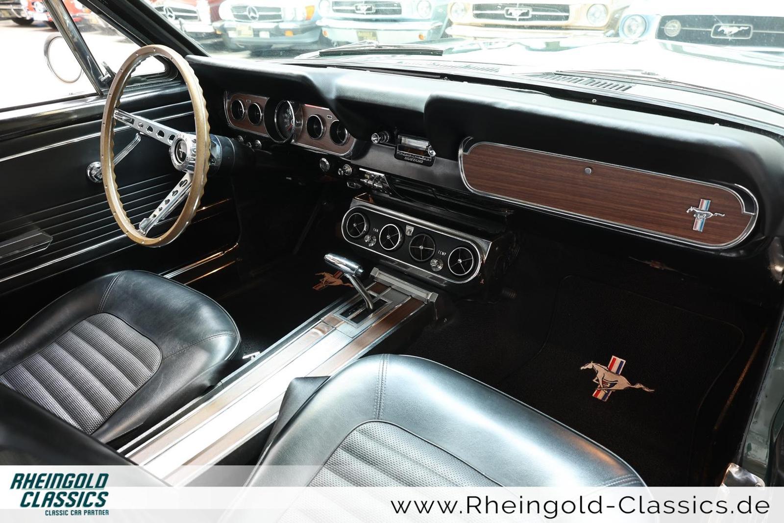 Ford Mustang 289 Coupé V8 Bullitt Green, Automatik
