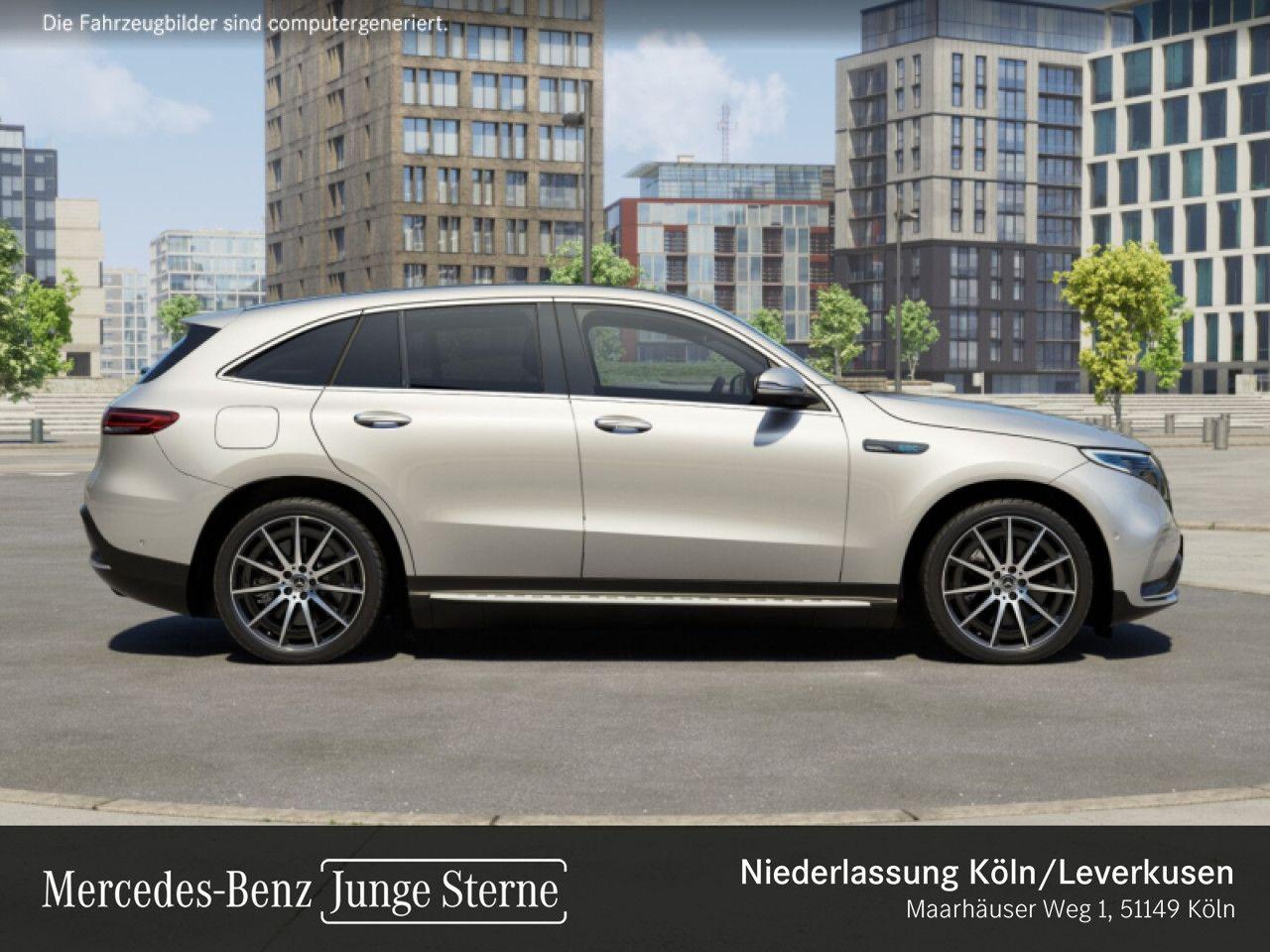 Mercedes-Benz EQC 400 4M AMG/SHD/MBeam/Trittbr/360°/HuD/Distr